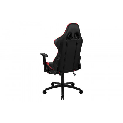 BLNK X30 Gaming Racing Office Ergonomic Computer Chair with Fully Reclining Back and Slide-Out Footrest - Red