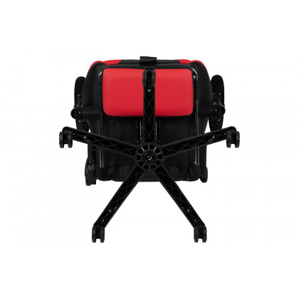 BLNK X30 Gaming Racing Office Ergonomic Computer Chair with Fully Reclining Back and Slide-Out Footrest - Red