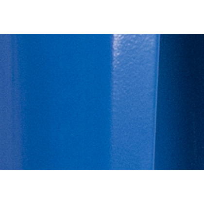 BLNK Kai Commercial Metal Backless Indoor-Outdoor Bar Stool with Square Seat - Blue