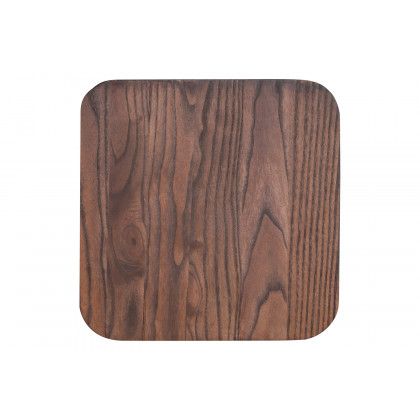 BLNK - Lily Metal Backless Bar Stool with Square Wood Seat