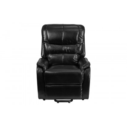 BLNK HERCULES Series LeatherSoft Remote Powered Lift Recliner for Elderly - Black