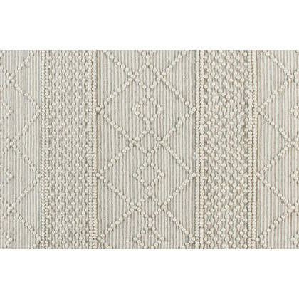 BLNK Melissa Geometric Hand Woven Area Rug - Ivory, 5'W x 7'
