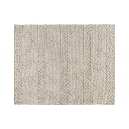 BLNK Melissa Geometric Hand Woven Area Rug - Ivory, 8'W x 10'L
