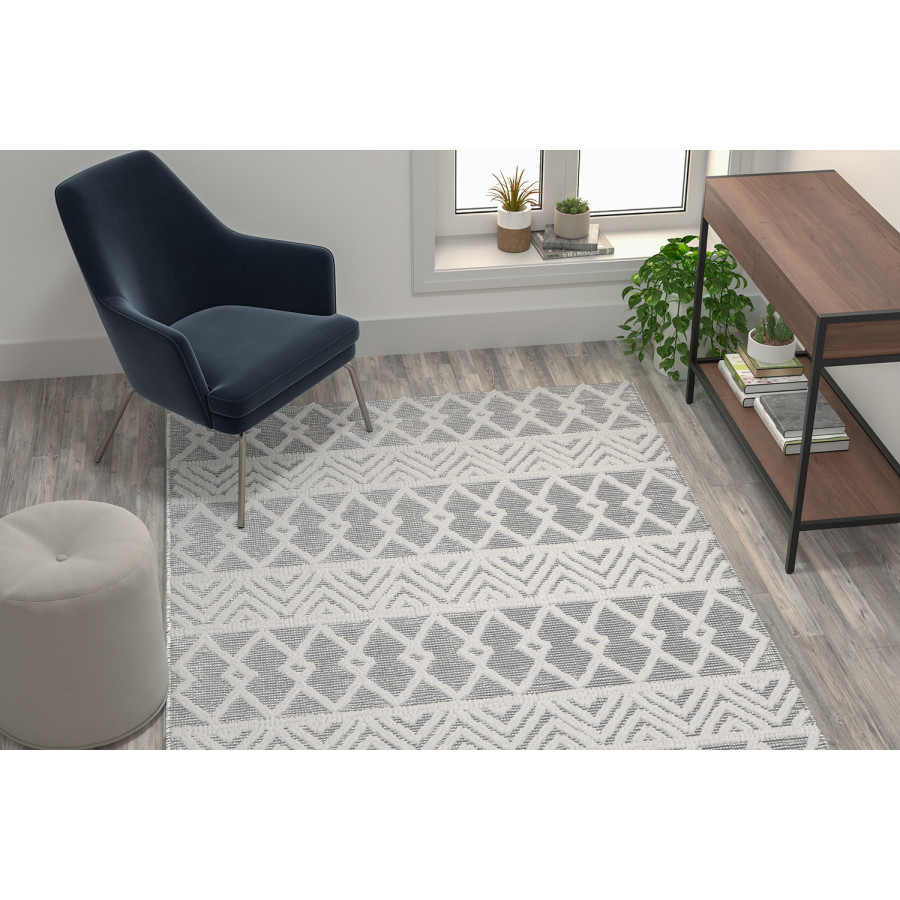 BLNK - Danna Geometric Indoor Hand Woven Area Rug