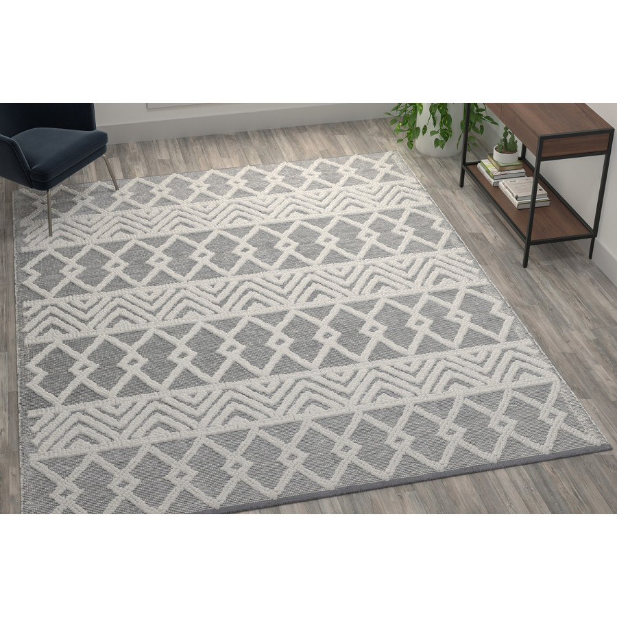 BLNK - Deanna Geometric Indoor Hand Woven Area Rug