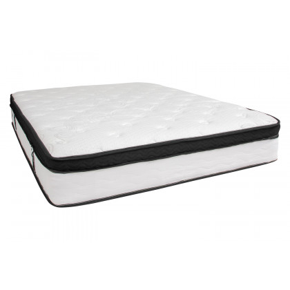 BLNK Capri Comfortable Sleep Memory Foam and Pocket Spring Mattress - Queen Size