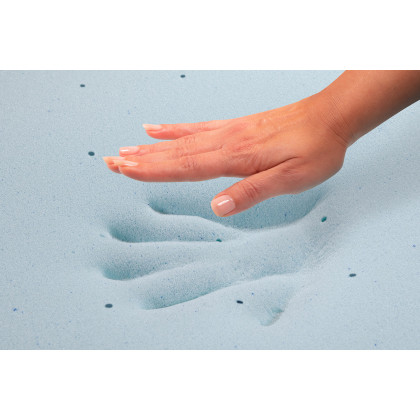 BLNK Capri Comfortable Sleep 12" Foam Pocket Spring Mattress and 3" Gel Memory Foam Topper Bundle - Twin Size