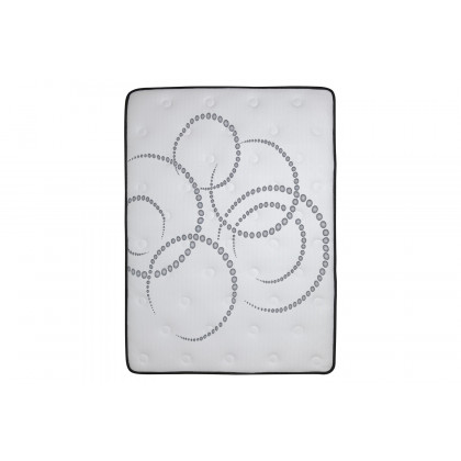 BLNK Capri Comfortable Sleep 12" Foam Pocket Spring Mattress and 3" Gel Memory Foam Topper Bundle - Twin Size