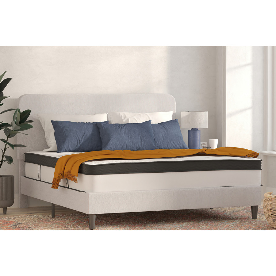 BLNK Capri Comfortable Sleep 12" Hybrid Pocket Spring Mattress - King Size