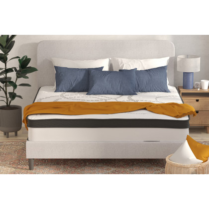 BLNK Capri Comfortable Sleep 12" Hybrid Pocket Spring Mattress - King Size