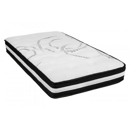 BLNK Capri Comfortable Sleep 10" Hybrid Pocket Spring Mattress - Twin Size