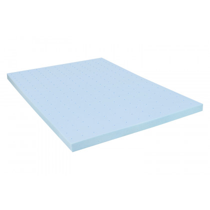 BLNK Capri Comfortable Sleep 10" Foam Pocket Spring Mattress and 3" Gel Memory Foam Topper Bundle - Full Size