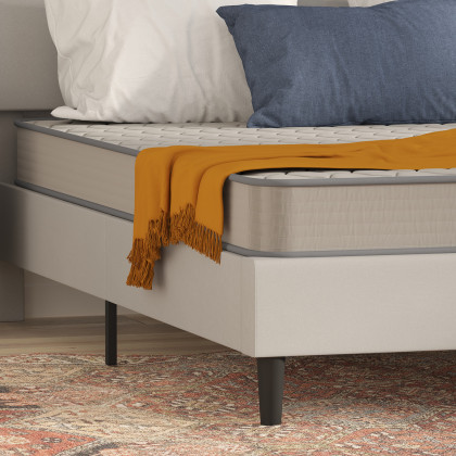 BLNK Capri Comfortable Sleep 6" Spring Mattress - Queen Size