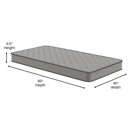 BLNK Capri Comfortable Sleep 6" Spring Mattress - Twin XL Size