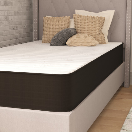 BLNK Capri Comfortable Sleep 8" Foam and Innerspring Hybrid Mattress - Twin Size