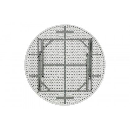 BLNK Elon Style 1 Round Plastic Split Folding Table - 5'D