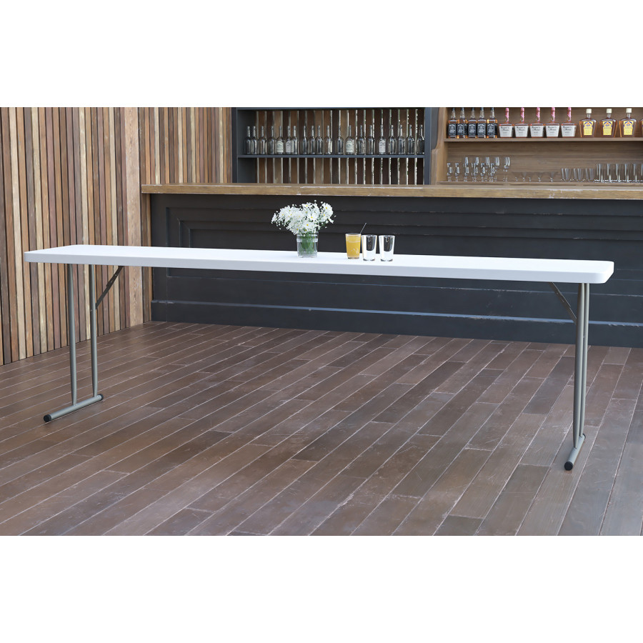 BLNK Elon Plastic Folding Training Table - 8'L