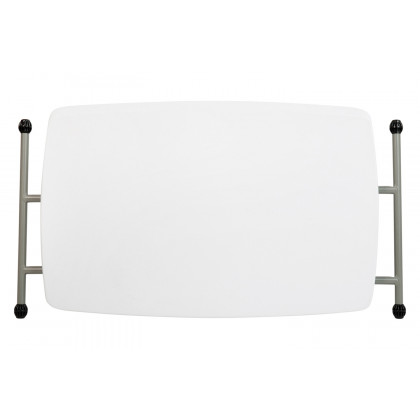 BLNK Elon Commercial Indoor-Outdoor Plastic Adjustable Height Folding Table - 30"H