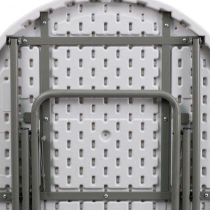 BLNK - Elon Round Plastic Plastic Folding Table