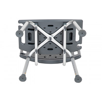 BLNK HERCULES Series Medical Adjustable Bath and Shower Chair with Extra Large Back - Gray