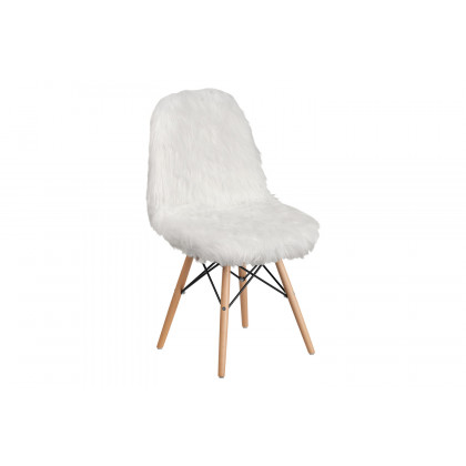 BLNK - Calvin Shaggy Dog Accent Chair
