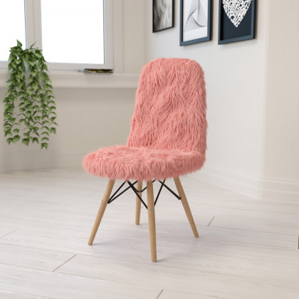 BLNK - Calvin Shaggy Dog Accent Chair