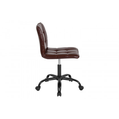 BLNK Sorrento LeatherSoft Home and Office Task Chair - Brown