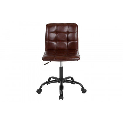 BLNK Sorrento LeatherSoft Home and Office Task Chair - Brown