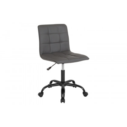 BLNK Sorrento LeatherSoft Home and Office Task Chair - Gray