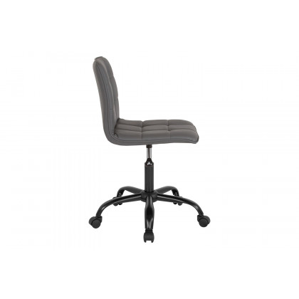 BLNK Sorrento LeatherSoft Home and Office Task Chair - Gray