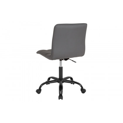 BLNK Sorrento LeatherSoft Home and Office Task Chair - Gray