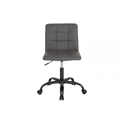 BLNK Sorrento LeatherSoft Home and Office Task Chair - Gray