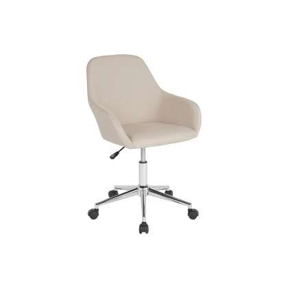 BLNK - Cortana Fabric Home and Office Mid-Back Chair