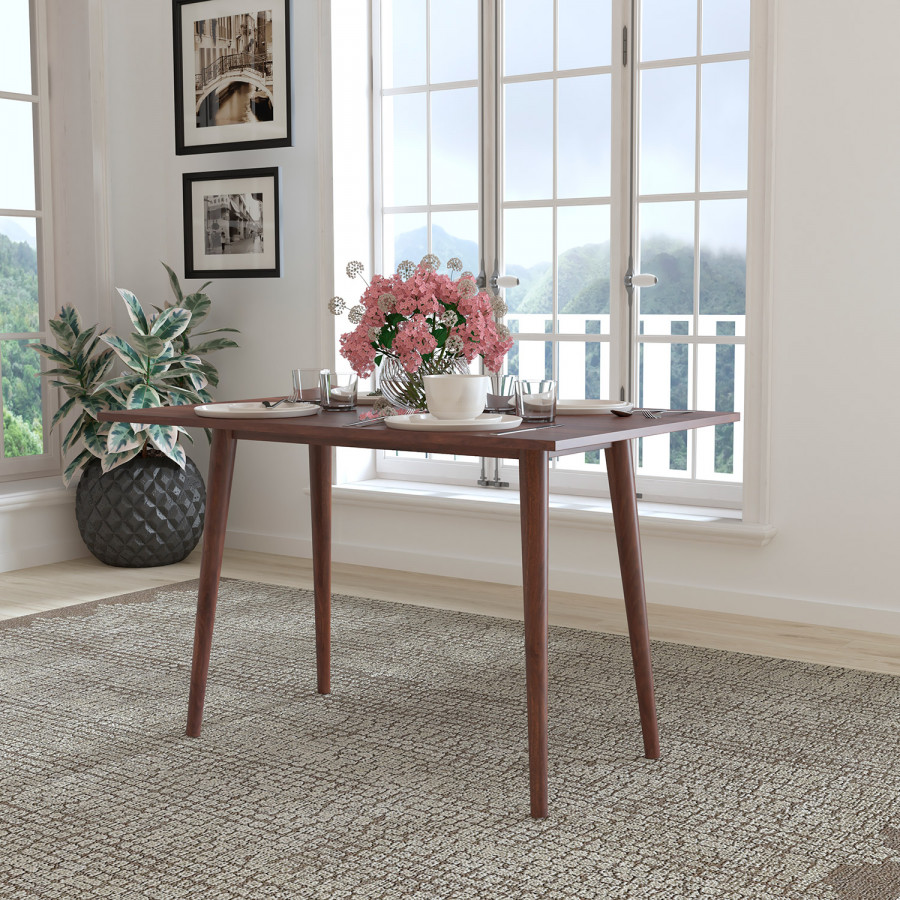 BLNK - Hatfield Wood Mid-Century Modern Dining Table