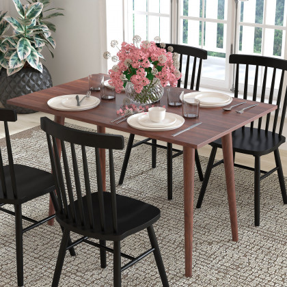 BLNK - Hatfield Wood Mid-Century Modern Dining Table
