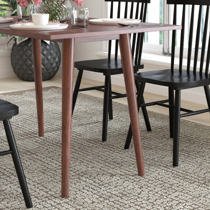 BLNK - Hatfield Wood Mid-Century Modern Dining Table