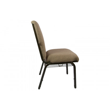 BLNK Advantage Discount Church Chair - Mixed Tan, 21"W