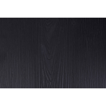 BLNK - Carly Commercial Indoor-Outdoor Copper Metal Counter Height Stool with Back with Black Poly Resin Wood Seat