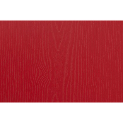 BLNK Carly Commercial Metal Indoor-Outdoor Counter Height Stool with Poly Resin Wood Seat - Kelly Red/Red