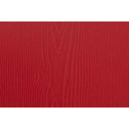BLNK Carly Commercial Metal Indoor-Outdoor Bar Stool with Back with Poly Resin Wood Seat - Kelly Red/Red
