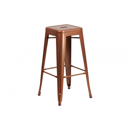 BLNK - Kai Commercial Backless Indoor-Outdoor Bar Stool