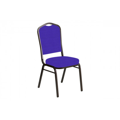 BLNK - Crown Back Banquet Chair in Interweave with Gold Vein Frame