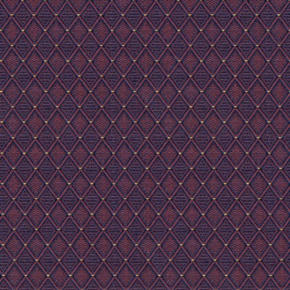 BLNK Crown Back Banquet Chair in Jewel with Gold Vein Frame - Aubergine