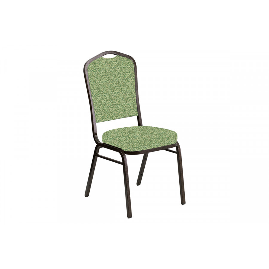 BLNK - Crown Back Banquet Chair in Lancaster with Gold Vein Frame