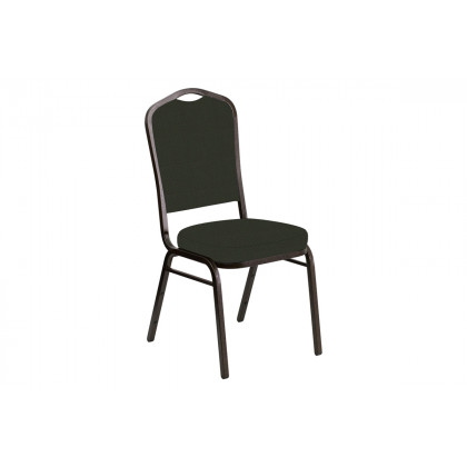 BLNK - Crown Back Banquet Chair in Neptune with Gold Vein Frame