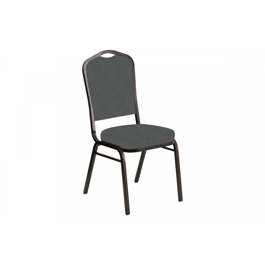 BLNK Crown Back Banquet Chair in Old World with Gold Vein Frame - Chocaqua