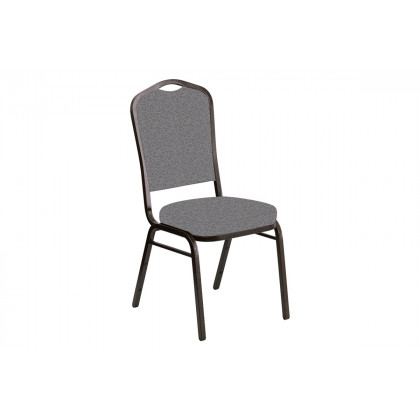 BLNK - Crown Back Banquet Chair in Ribbons with Gold Vein Frame