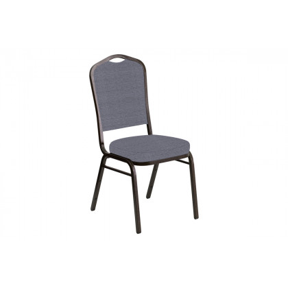 BLNK - Crown Back Banquet Chair in Tahiti with Gold Vein Frame