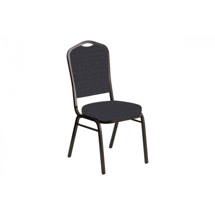 BLNK - Crown Back Banquet Chair in Tahiti with Gold Vein Frame