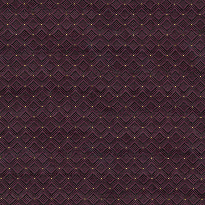 BLNK Crown Back Banquet Chair in Venus with Gold Vein Frame - Aubergine
